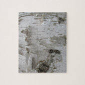 Birch Tree Bark Peeled Old Foto Puzzle (Vertikal)