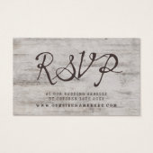 Birch Tree Bark Wedding Website UAWG Insert Cards (Vorderseite)