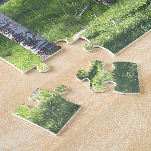 Birch Tree Beauty Puzzle (Seite)