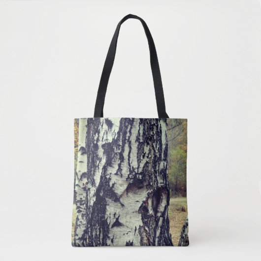 Birch Tree Custom All-Over-Print Tote Bag Tasche (Vorderseite)