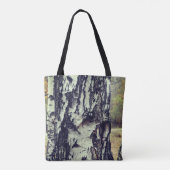 Birch Tree Custom All-Over-Print Tote Bag Tasche (Rückseite)