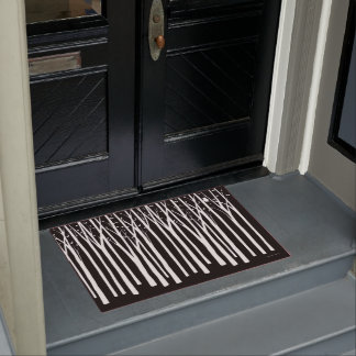 Birch Tree Door Mat Fußmatte