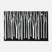 Birch Tree Door Mat Fußmatte (Vorderseite)