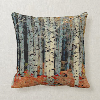 Birch Tree Forest 1 Kissen