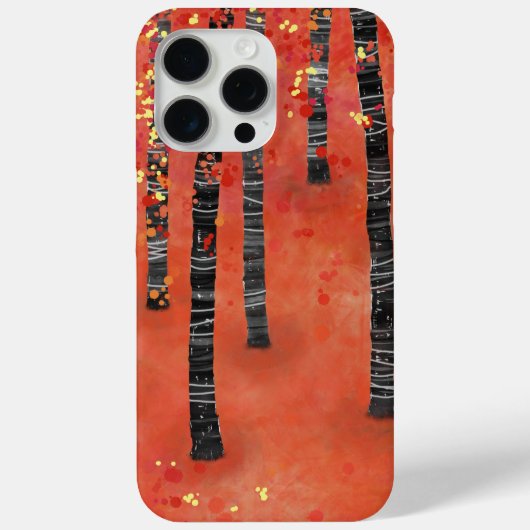 Birch Tree Forest Case-Mate iPhone Hülle (Rückseite)