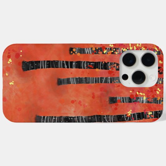 Birch Tree Forest Case-Mate iPhone Hülle (Rückseite (Horizontal))