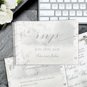 Birch Tree Forest Chuppah UAWG Online Card Visitenkarte