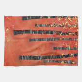 Birch Tree Forest Geschirrtuch (Horizontal)