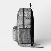 Birch Tree Forest Nature Bedruckter Rucksack (Rechts)