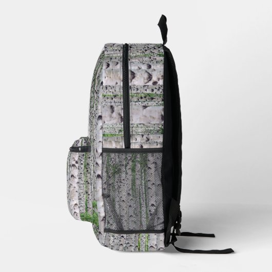 Birch Tree Forest Nature Bedruckter Rucksack (Rechts)