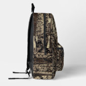 Birch Tree Forest Nature Bedruckter Rucksack (Links)