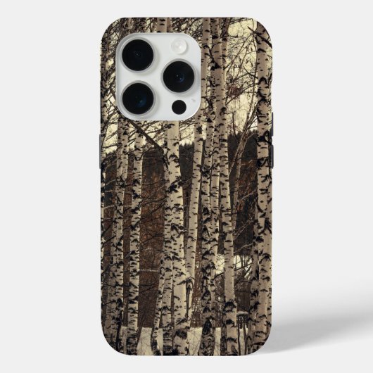 Birch Tree Forest Nature Case-Mate iPhone Hülle (Rückseite)