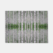 Birch Tree Forest Nature Door Mat Fußmatte (Vorderseite)