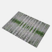 Birch Tree Forest Nature Door Mat Fußmatte (Schrägansicht)
