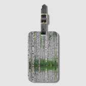 Birch Tree Forest Nature Gepäckanhänger (Vorderseite Vertikal)