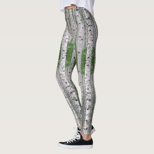 Birch Tree Forest Nature Leggings (Links)