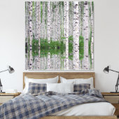 Birch Tree Forest Nature Leinwand Wine tasting in  (Insitu (Schlafzimmer))