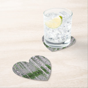 Birch Tree Forest Nature Paper Untersetzer