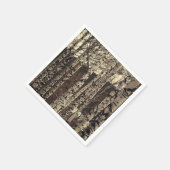 Birch Tree Forest Nature Serviette (Ecke)