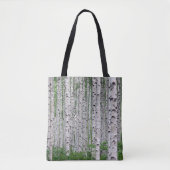 Birch Tree Forest Nature Tasche (Vorderseite)