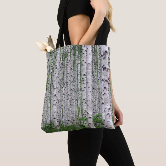 Birch Tree Forest Nature Tasche (Von Nahem)