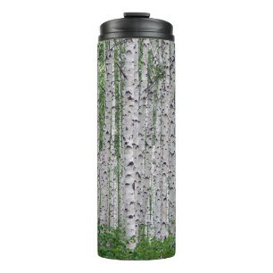 Birch Tree Forest Nature Thermosbecher