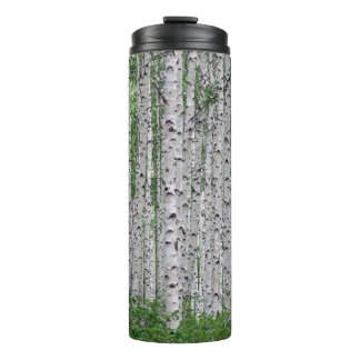 Birch Tree Forest Nature Thermosbecher