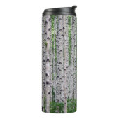 Birch Tree Forest Nature Thermosbecher (Nach links gedreht)