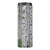 Birch Tree Forest Nature Thermosbecher (Rückseite)