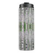 Birch Tree Forest Nature Thermosbecher (Vorderseite)