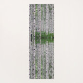 Birch Tree Forest Nature Yogamatte (Rückseite)
