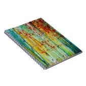 Birch Tree Forest Notizblock (Rechte Seite)