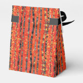 Birch Tree Forest Pattern Geschenkschachtel (Rückseite)