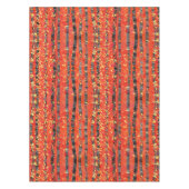 Birch Tree Forest Red Tischdecke (Vorderseite)