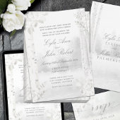 Birch Tree Forest Wedding Einladung