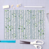 Birch Tree Forest - Woody Seidenpapier (Handwerk)