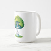 Birch tree kaffeetasse (VorderseiteRechts)