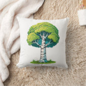 Birch tree kissen (Decke)