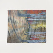 Birch Tree Lane Wandteppich (Vorderseite (Horizontal))