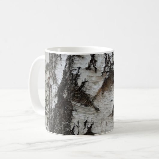 Birch Tree Nahe Tasse (Vorderseite Links)