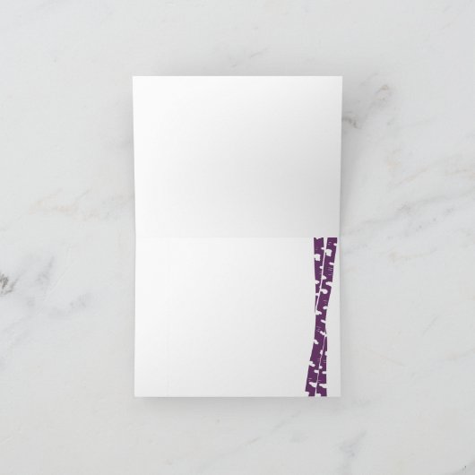 Birch Tree Note Card für jeden Fall Karte (Innenseite)