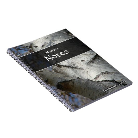 Birch Tree Notebook Notizblock (Rechte Seite)