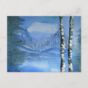 Birch Tree Postcard (horizontal) Postkarte