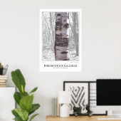 Birch Tree Poster (Heimbüro)
