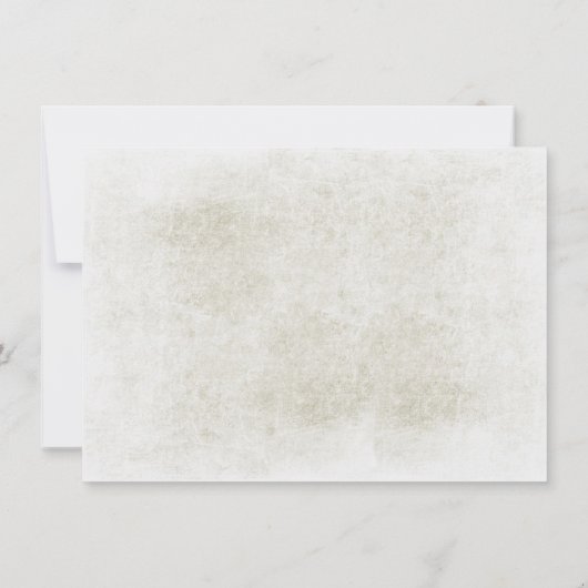 Birch Tree Rustic speichern die Datumskarten Save The Date (Rückseite)