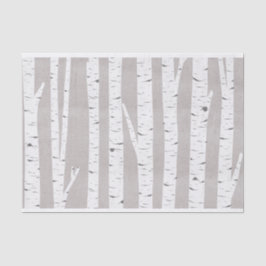 Birch Tree Rustic Woodland Seidenpapier