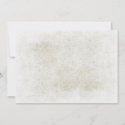 Birch Tree Rustikale Probe Dinner Einladungen (Rückseite)