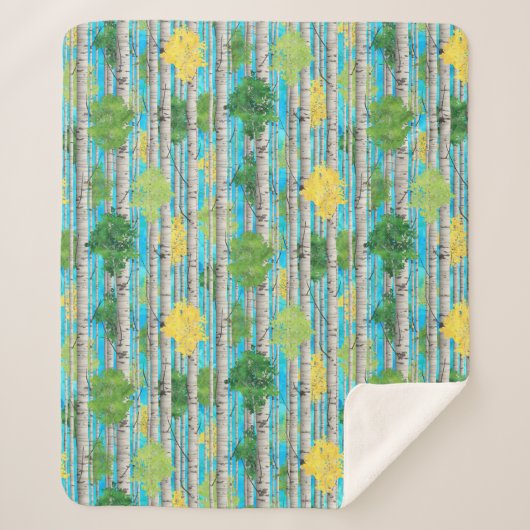 Birch Tree Sherpadecke (Vorderseite)