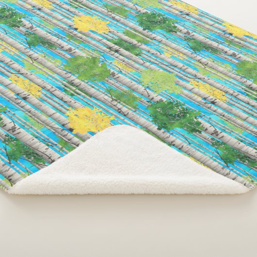 Birch Tree Sherpadecke (3/4)