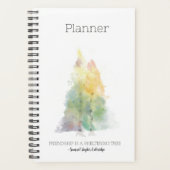 Birch Tree Soft Cover Spiral Planner Planer (Vorderseite)